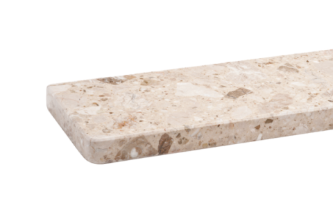 Parapet konglomerat marmurowy Breccia Aurora gr.2 cm