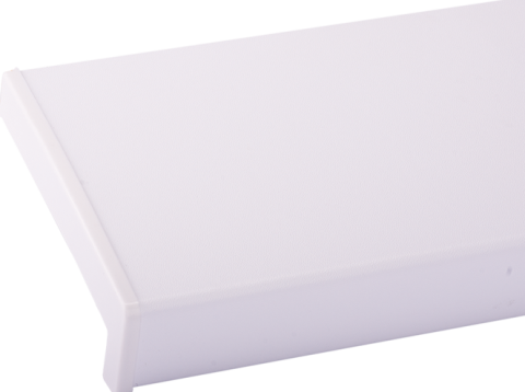 Parapet wewnętrzny PCV Biały