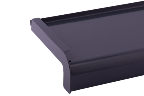 Parapet aluminiowy powlekany Antracyt RAL 7016 gr.1mm