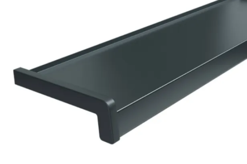 Parapet stalowy powlekany Gładki Antracyt RAL 7016  gr.0,7mm