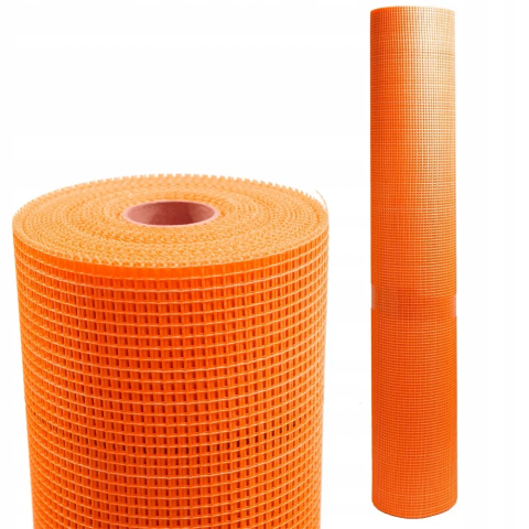 SIATKA PODTYNKOWA ELEWACYJNA 145g/m2 POMARAŃCZOWA 50m