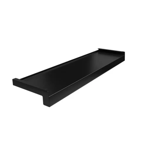 Parapet aluminiowy powlekany Czarny RAL 9005 gr.1mm