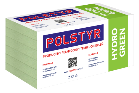 POLSTYR HYDRO GREEN C λ 0,035